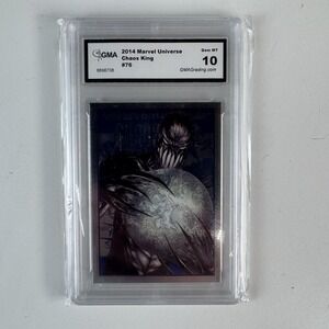 2014 Marvel Universe Chaos King #76 Trading Card GMA 10 Gem Mint Rittenhouse